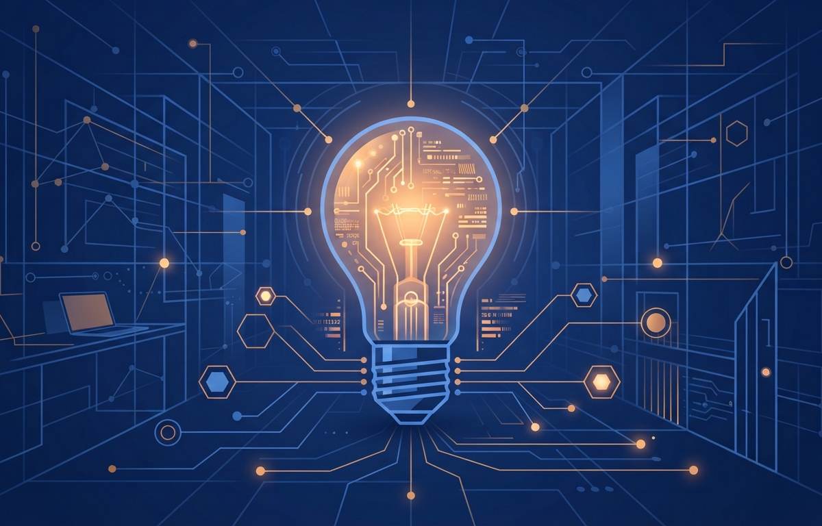 The Lightbulb Computer: Zero-Footprint Edge Tech for Modern Offices