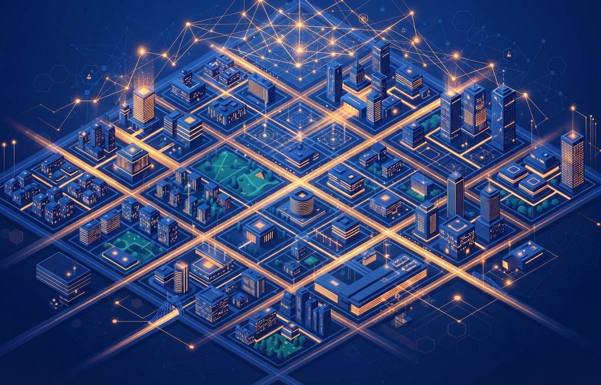 محاكاة المدن الرقمية: كشف كلفة التعقيد التنظيمي لقطاع الأعمال